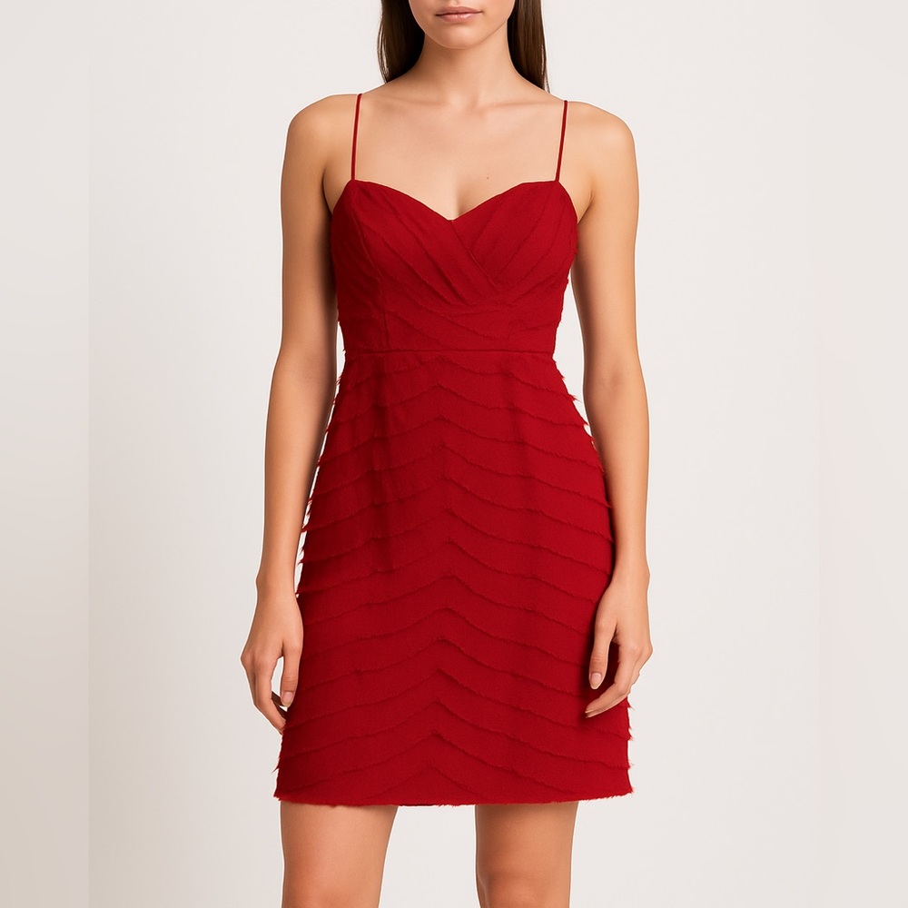 Adam by Adam Lippes Silk Mini Dress with Spaghetti Straps